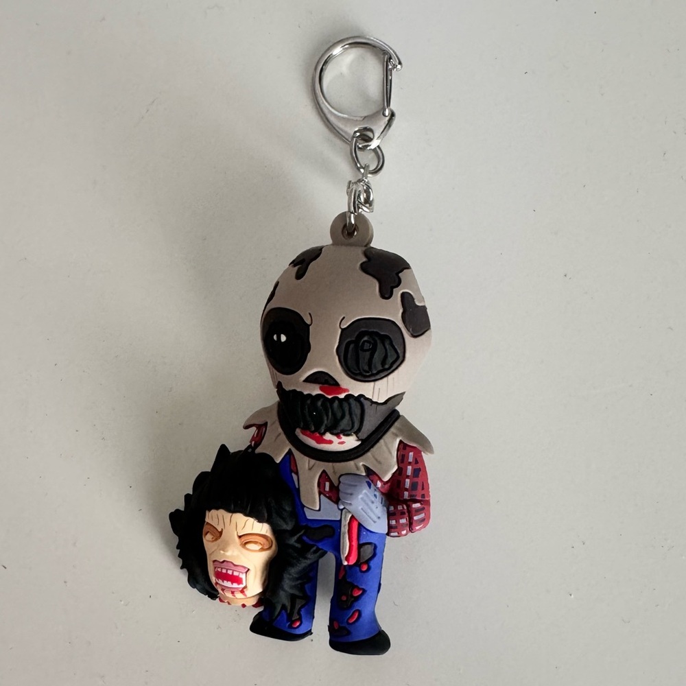 Barnyard Butcher with Head Character Bag Clip / Keychain by Spirit Halloween